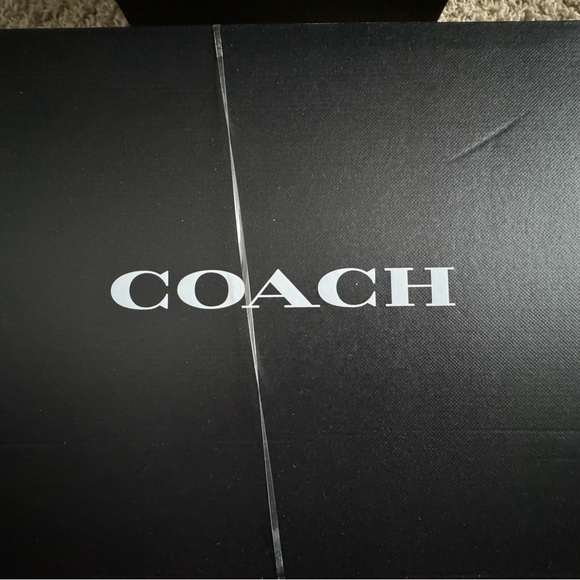 Coach Men’s Patent Leather Black Platform Loafers